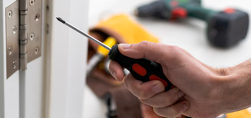 Fix A Broken Door Hole in Newman, California